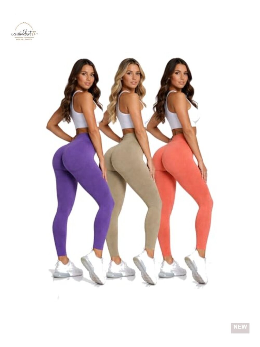 Seamless Scrunch Butt High Waist Tummy Control Workout Leggings
